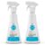 Godrej Protekt Multi-purpose Disinfectant Spray Cleaner (No Gas) – Kills 99.9% Germs, Anti-bacterial, for Home and Kitchen – Pack of 2 (500ml each)