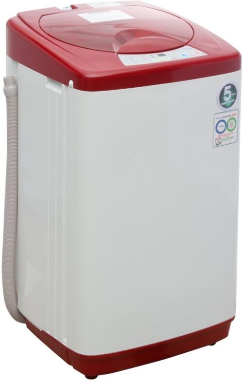 Haier 5.8 kg Fully Automatic Top Load Washing Machine Red(HWM58-020-R)