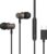 HAMMER Nova in Ear C Type Earphones Wired with Mic,13mm Driver, in-line Control, Metallic Built, Powerful Bass, Comfortable & Lightweight (Black)