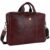 Hammonds Flycatcher Original Bombay Brown Leather 14 inch Laptop Messenger Bag|Padded Laptop Compartment|Office Bag