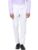 hangup Mens Casual Regular fit Trouser for Men,White,30 (WhiteTrouser)
