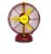 Havells Birdie 230mm Personal Fan (Yellow and Maroon)