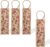 Heart Home (Pack of 4) Jute Bottle Bag | Bottle Carry Bags | 1 LTR 