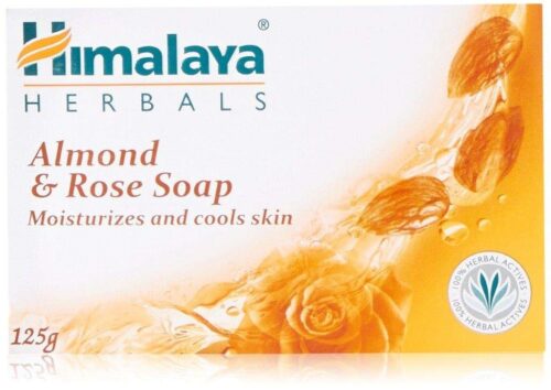 Himalaya Herbals Almond and Rose Soap, 125g (Pack of 6)