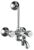 Hindware F200022Cp Classik Wall Mixer (Chrome)