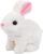 Hopping Walking Bunny Toy with Sounds, Jumping Rabbit Wiggling Ears, Twitching Mouth and Nose, Educational Interactive Bunny Rabbit Toy for Baby Kids