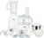 Inalsa fiesta 650 W Food Processor  (White)