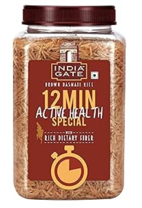 India Gate Brown Basmati Rice, 1kg