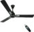 Kenstar Snow breeze with 2 Year Warranty BLDC Motor with Remote 1200 mm Ceiling Fan  (5 Star | Matte Black | Pack of 1)