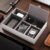 Kuber Industries Faux Leather Jewellery Organisers Box | Watch and Sunglasses Organizer | Desk Organiser Tray | Wallet and Watch Holder Box | Grey