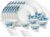 Larah by Borosil Pansy Fluted Series Opalware Dinner Set | 33 Pieces for Family of 6