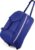 Lavie Sport Polyester Lino M Medium Size 57 Cms Duffle Wheeler Bag|2 Wheel Duffle Bag|Duffle Bag With Adjustable Handle, 20 x 38 x 62 Centimeters, Navy