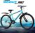 LEADER Scout 26T SEA Blue BLACK for Ride 26 T Mountain Cycle  (Single Speed, Blue, Black, Rigid)