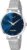LOUIS DEVIN LD-L144-BLU-CH Mesh Blue Dial Silver Band Stainless Steel Chain Analog Wrist Watch for Women
