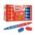Luxor Duorite 2-in-1 Bullet Tip Whiteboard Marker – Bllue & Red – Pack of 10