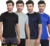 FTX Solid Men Round Neck Multicolor T-Shirt