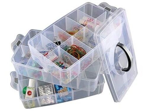 Miamour Transparent Plastic Box