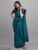 Mijashree Floral Print Daily Wear Lycra Blend Saree  (Light Blue)