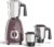 Milton Artis Mixer Grinder, ISI Certified, Grindstone Blade Technology with Noise Limiting design, 3 Jar, 800 W (22000 RPM), 5 yr motor warranty, 2 yr product warranty I Wine