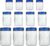 MILTON Plastic Grocery Container – 270 ml, 665 ml, 1240 ml  (Pack of 12, Blue, Clear)