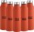 NIRLON Stainless Steel Freezer Water Bottle, Set Of 5, Orange, 1000Ml 1000 Bottle  (Pack of 5, Orange, Steel)