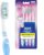 Oral-B Precision Clean Sensitive Soft Manual Toothbrush For Adults, Ultra Soft Bristles For Sensitive Teeth and Gums, Multicolour Tooth Brush Set, Oral B Dentist Recommended Brand (Family Pack of 4)
