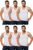 Amul comfy Pack of 6 Men Vest