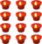 Perpetual Water Sensor Diya for Home Decoration – 6 Pcs Electric Flameless & Smokeless LED Diya Lights