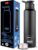 Pigeon by stovekraft Inox Hydra Duo, Dual Cap, Flipper and Fridge in one bottle, Easy to use, Multipurpose all in one bottle 900ml, Black