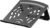 Portronics My Buddy Hexa 5 Laptop Stand with Foldable & Ventilated Design
