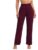 PPTOSS Women’s Poly Cotton Trousers Pants Relaxed Fit Boot Cut Ribbed Bell Bottom Trousers for Women