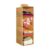 PrettyKrafts Clothes Hanging 4 Shelf Organizer, Wall Hanging Organiser, Compartment Clothes Storage Wardrobe Organizer, Non Woven Fabric + Engineered Wood Inside, Foldable Closet Organizer, Beige