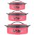 Primelife Nexa Inner Steel Royal King Insulated Casserole Hot Pot for Roti/Chapati Hot Box Chapati Box/Casserole Set Combo of 1500ml, 2500ml and 3500ml – Multicolor (Royal King – Combo Set of 3)