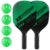 Proberos® Pickleball Paddles Kit with 4 Balls & Portable Bag, Pickleball Racket for Kids Adults Outdoor Family Game Kit Gift for Boys Girls