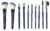 Puna Store® 10 Piece Makeup Brush Set Model PS-543 (Blue) Rs.199 – Amazon