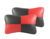Rediant AIR00CT85 Seat Neck Cushion Pillow (Set of 2, Multicolour)