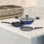 Renberg Blue Orchid Cookware Set  (Aluminium, 4 – Piece)