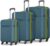 Safari Hard Body Set of 3 Luggage 4 Wheels – Magnum Fury 3P set 4W – Blue