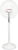 Sameer Farrata 3 Blade Pedestal Fan  (White) Rs.1399 – Flipkart