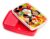 Signoraware Easy Lunch Box (Ben10 Orange), 150ml+850ml, Set of 2, Red