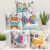 Story@Home Cushion Cover Boho Set of 5 Cartoon Digital Printed Decorative Pillow Cushion Covers – 16 in x 16 inch, Polyester, 180 TC, Multicolor