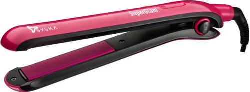 Syska Super Glam HS6811 Hair Straightener(Pink and Black)
