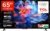 TCL 164 cm (65 inches) Metallic Bezel Less Series 4K Ultra HD Smart LED Google TV 65V6C (Black)