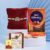 TIED RIBBONS Rakhi for Brother with Chocolate Combo Gift