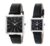 TIMEWEAR Analogue Unisex Watch (Black Dial Black Colored Strap) (Pack of 2)