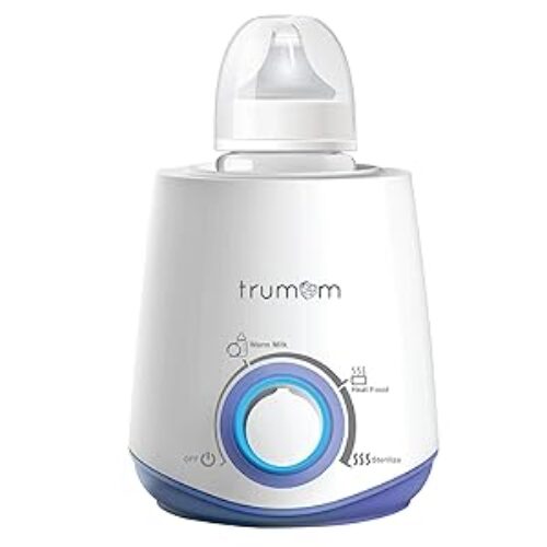 Trumom 3 in 1 Electric Feeding Advance Bottle Warmer Food Heater and Sterilizer for Babies, White
