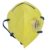 U-Care N95 5 Layer Reuseable Mask Respirator with valve Respirator 95% Filtaration efficency Yellow