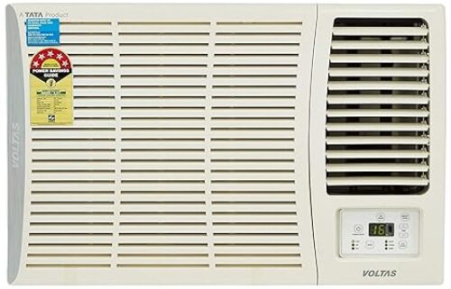 Voltas 1.5 Ton 5 Star Window AC (Copper, 185 DY/185 DZA, White)