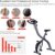 Yozo Pedal Exerciser LCD Counter Exercise Bike Indoor Fitness Resistance Home Gym