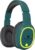 ZEBRONICS Thunder Bluetooth 5.3 Wireless Over Ear Headphones with 60H Backup, Gaming Mode, Dual Pairing, Enc, Aux, Micro Sd, Voice Assistant, Comfortable Earcups, Call Function (Teal Green)
